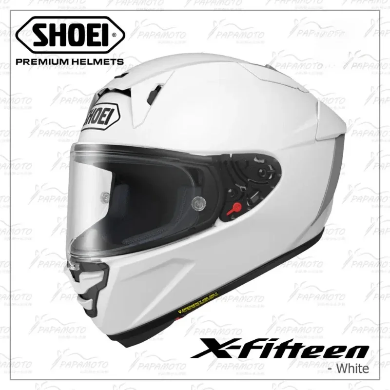Shoei X-Fifteen Glossy White Full Face Helmet X-SPR Pro X-15 X15  Motorcycle Helmets Riding Motocross Racing Motobike Helmet
