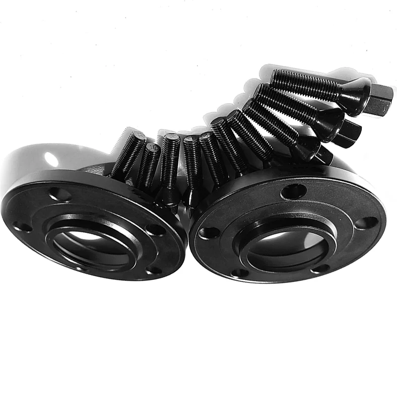 2개 10MM/15MM/20mm 5x112 66.6 휠 스페이서 BMW G26 2023용 | 10개 14x1.25 콘형 볼트 썸네일 5