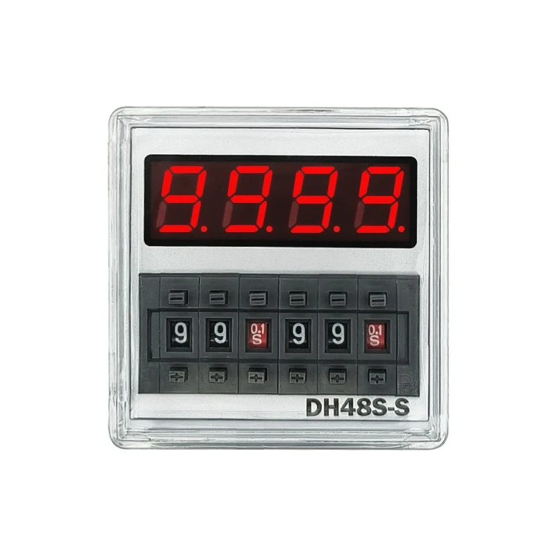 DH48S-S 2Z 1Z 2ZH Digital Display Cycle Time Relay 380V24V12v220V Delay Relay
