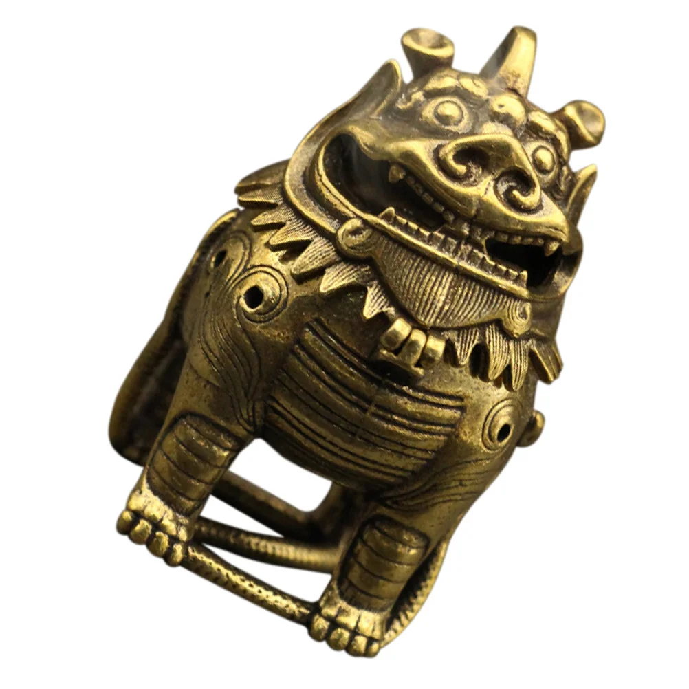 

Retro Auspicious Animal Incense Burner Decorative Aromatherapy Ornament for Home Office Desk Meditation Yoga Room
