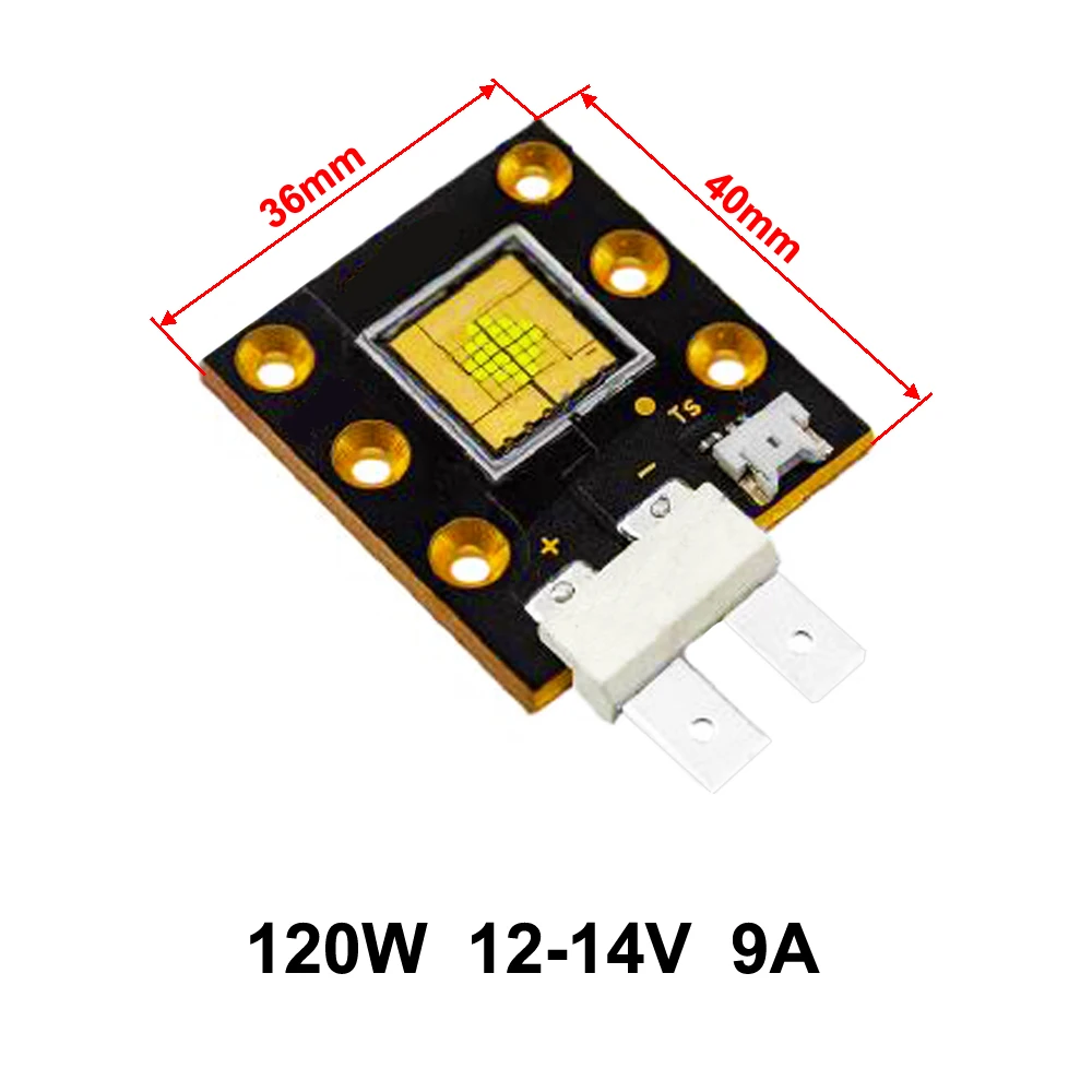 12V 15V 24V LED Stage Light Chip  120W 150W 200W  Cold White Luminous For Moving Head Disco DJ Lamp