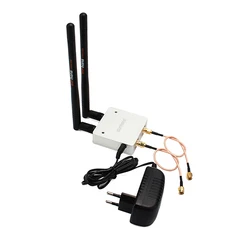 SUNHANS Doppia Antenna Ripetitore di Segnale WiFi 1000mW 30dBm 2.4 GHz 2T2R/ 300Mbps IEEE 802.11b/g/n Amplificatore di Segnale WiFi per RC Drone