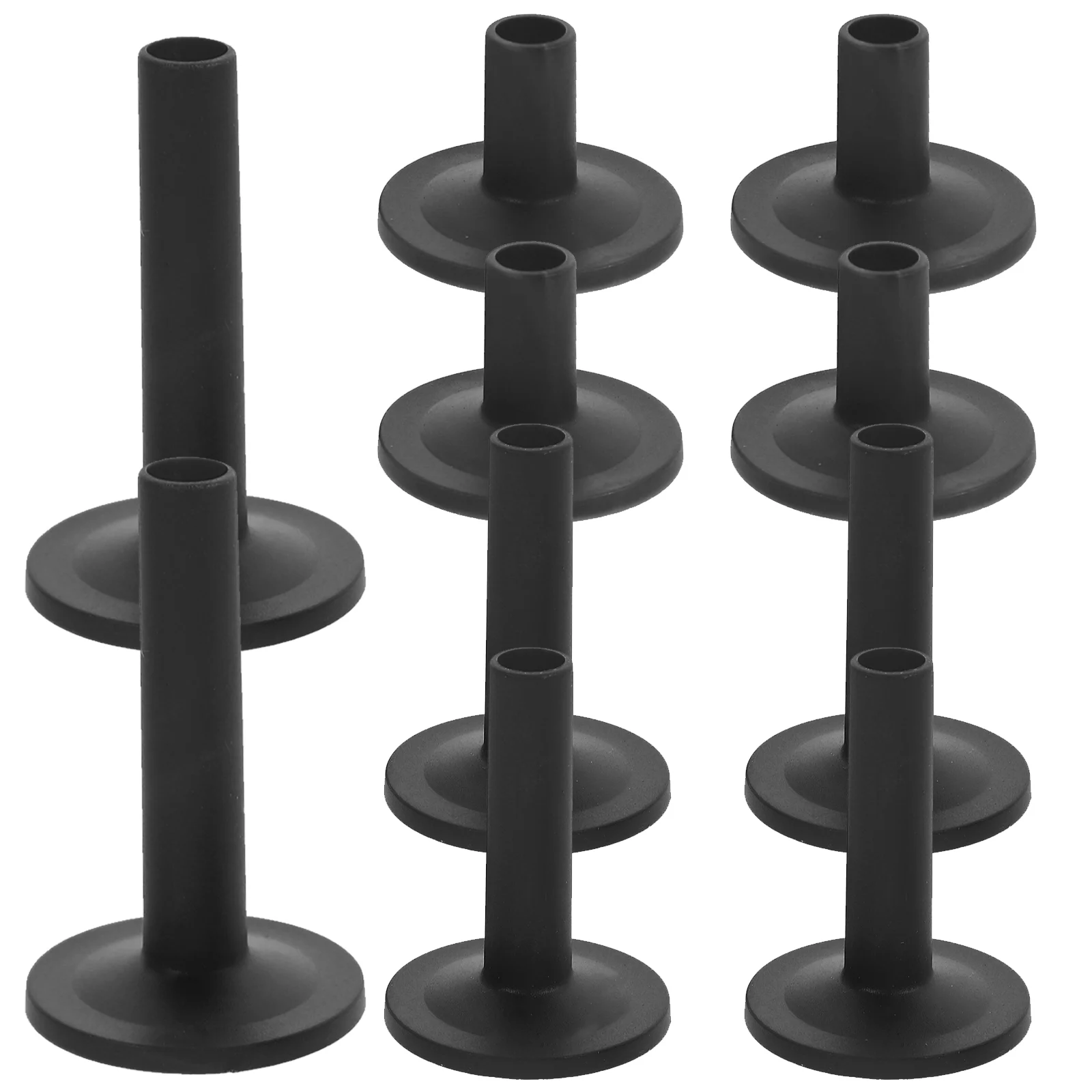 

12 Pcs Drum Kit Cymbal Support Accessories Casing Practical Sleeve Tube Plastic Sleeves