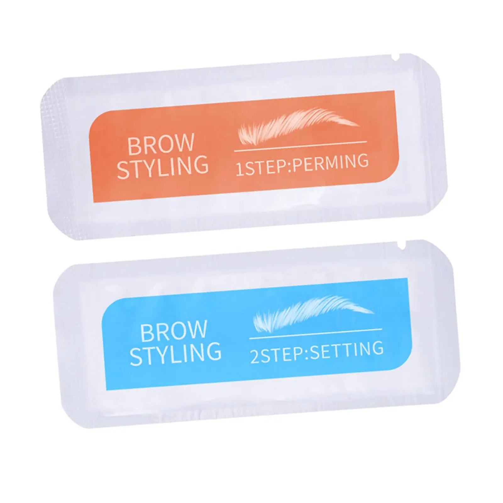 2Pcs Eyebrow Ironing Agent Eyebrow Color Fast Setting Eyebrow Fixative Beauty