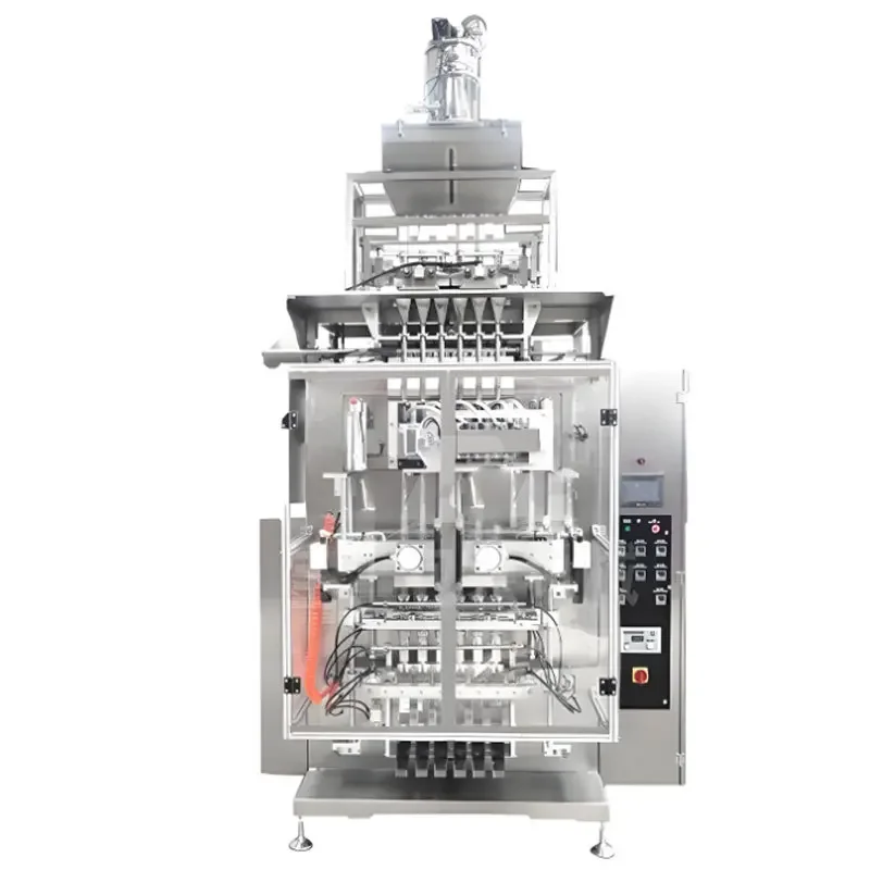 Automatic strip coffee liquid puree multi-row packaging machine, eight-row filling machine
