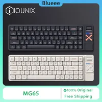 IQUNIX MG65 Pro Mechanical Keyboard Low-Profile 3 Mode Wireless Gaming Keyboard Ultrathin Aluminium Alloy Office Support VIA