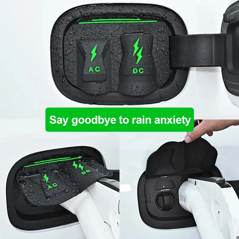 

For BYD Seagull Dolphin Surf Mini EQ Accessories 2023~2026 New Energy Car Charging Rain Cover Charg Gun Waterproof Protect Cases