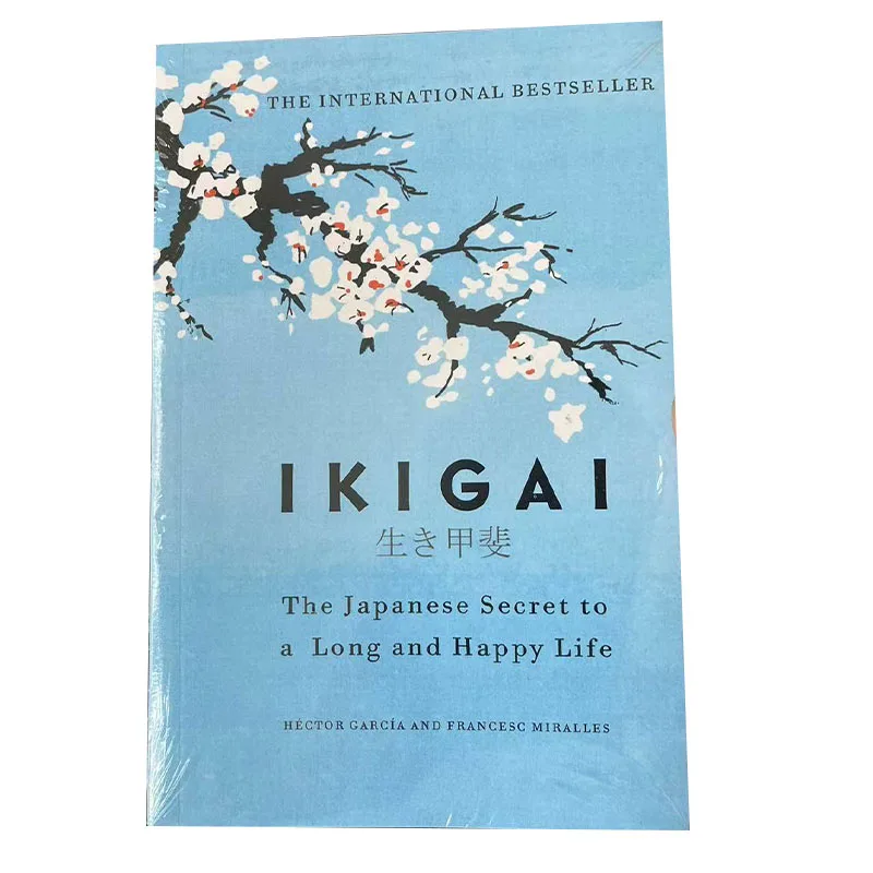 Ikigai japońska sekretna filozofia szczęśliwego zdrowia autorstwa hectora garcii książka o odbudowie szczęścia, książka o fikcji nadziei