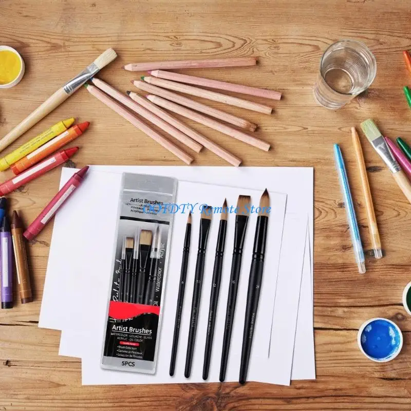 1 Set Pinsel Pinsel Set Nylon Haarpinsel Pinsel Aquarellmalerei Pinsel
