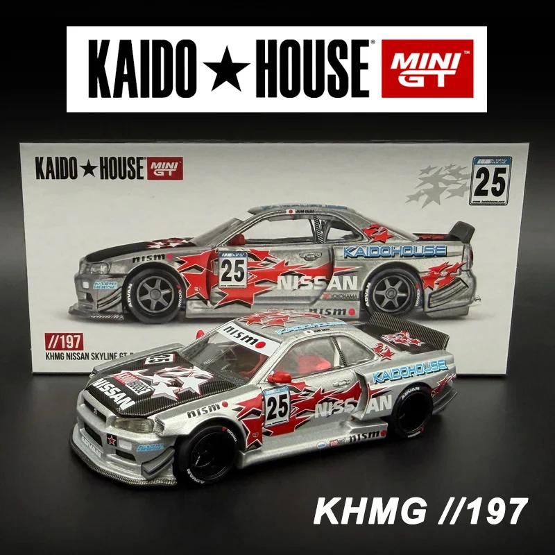 Kaido House MINIGT Datsun 510 R33 R34 NSX ae86 M3 120 alloy car