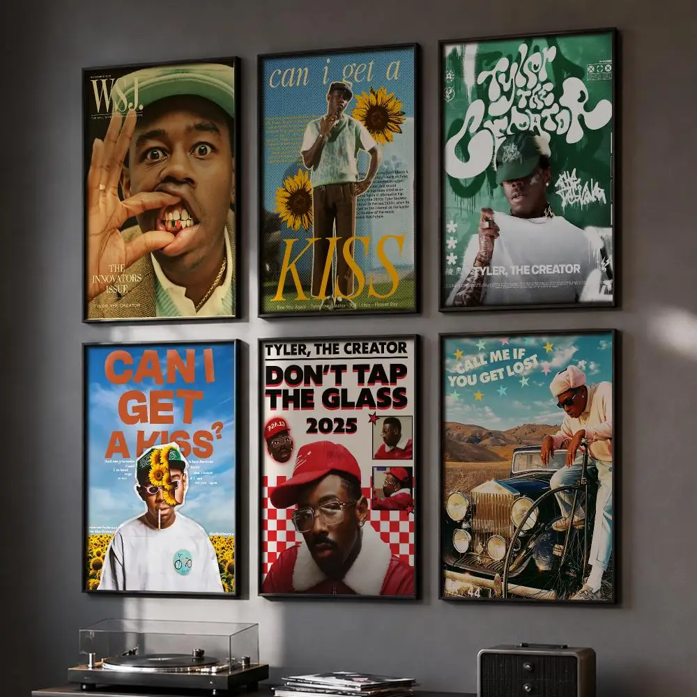 T-Tyler The C-Creator Poster HD Home Wall Stickers House Hallway Living Room Bedroom Bar Office Decor Art Prints