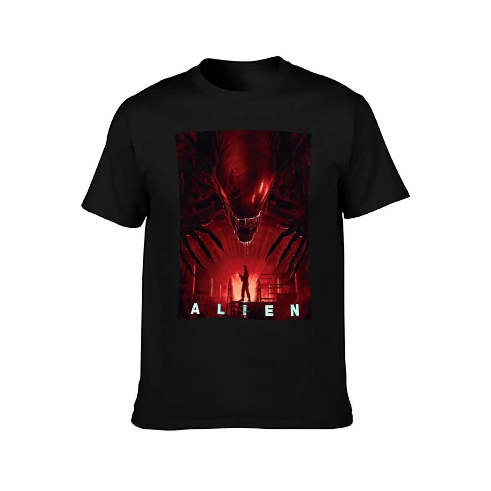 Alien Romulus 2024 movie T-Shirt graphic shirts summer top basketball graphic tees graphic t shirt vintage men workout shirt