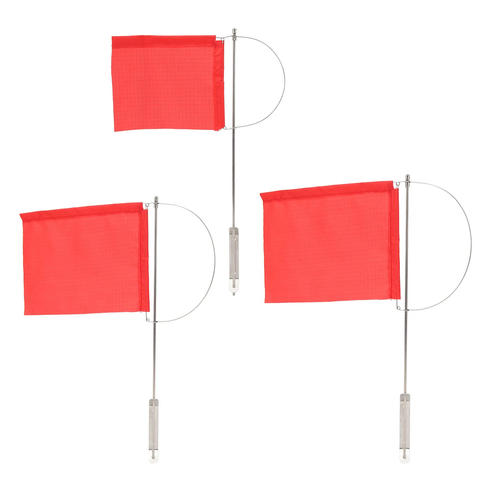 Wind Indicator Flag Monotypes Marine Mast Flag Wind Indicator Stainless Steel Red Boat Flag for Sailboat Yacht