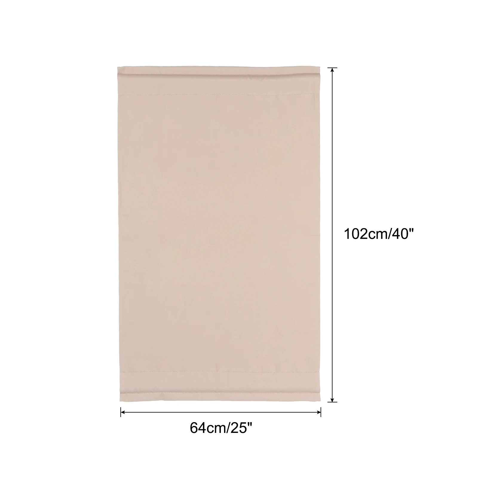 1 Panel Blackout Door Curtain French Window Door Half Curtain Blackout Side Light Decorative Drapery for Kitchen Home