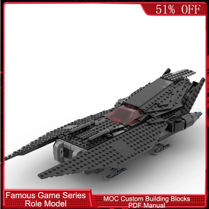 

Набор для сборки модульной конструкции Duskblade (SW75336) из 562 деталей, развивающий конструктор MOC, креативная игрушка DIY, подарок на день рождения