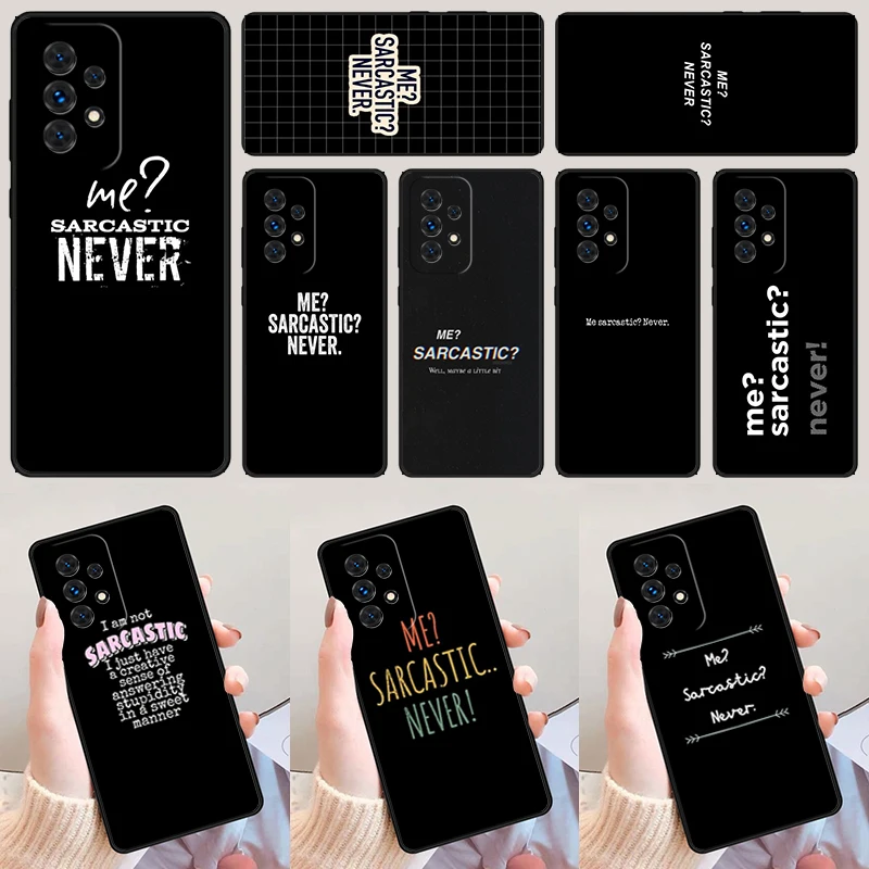 Me Sarcastic Never … - image