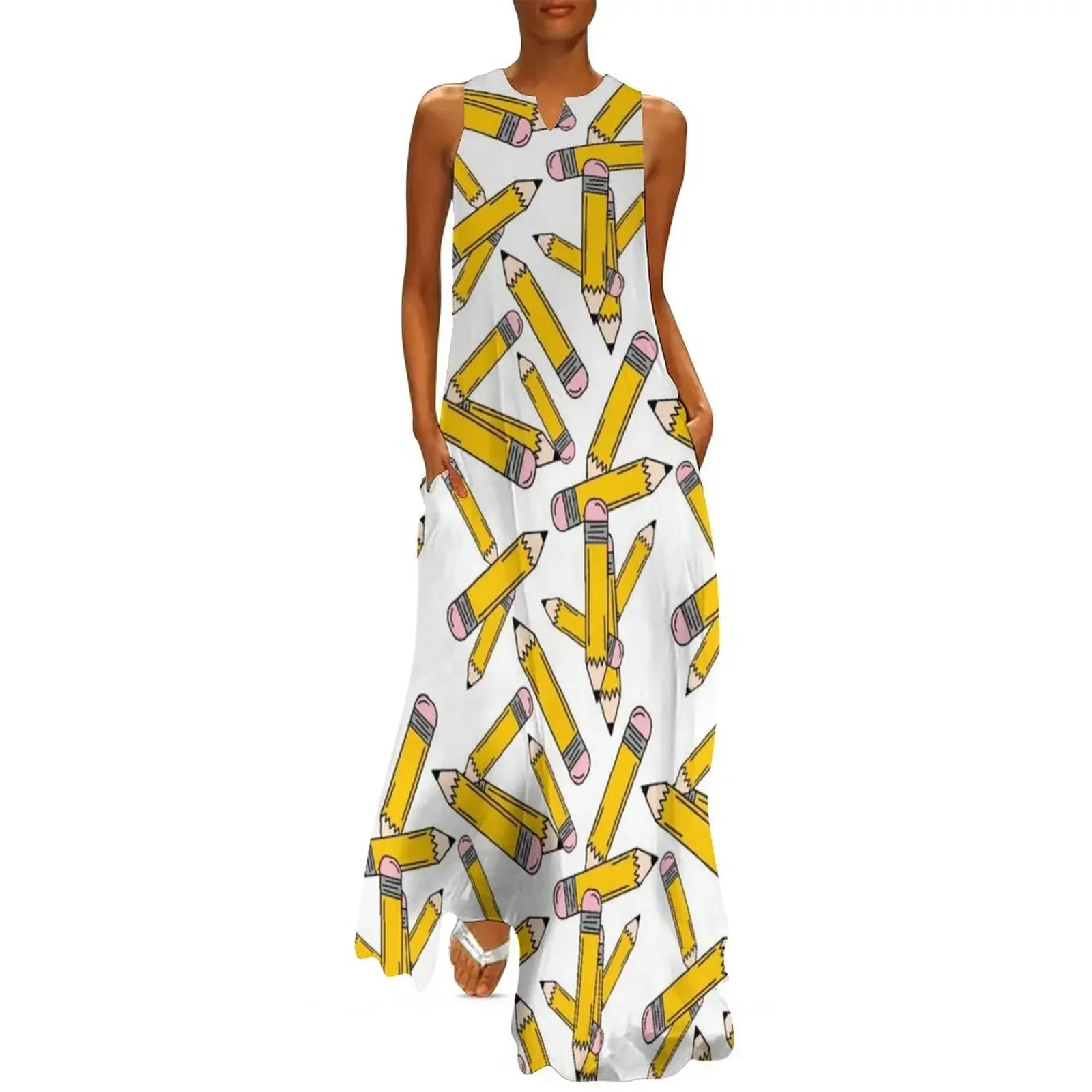 

Teacher pencils Long Dress Dress for girls Evening gown long dresses for women birthday dress for women luxury 2025