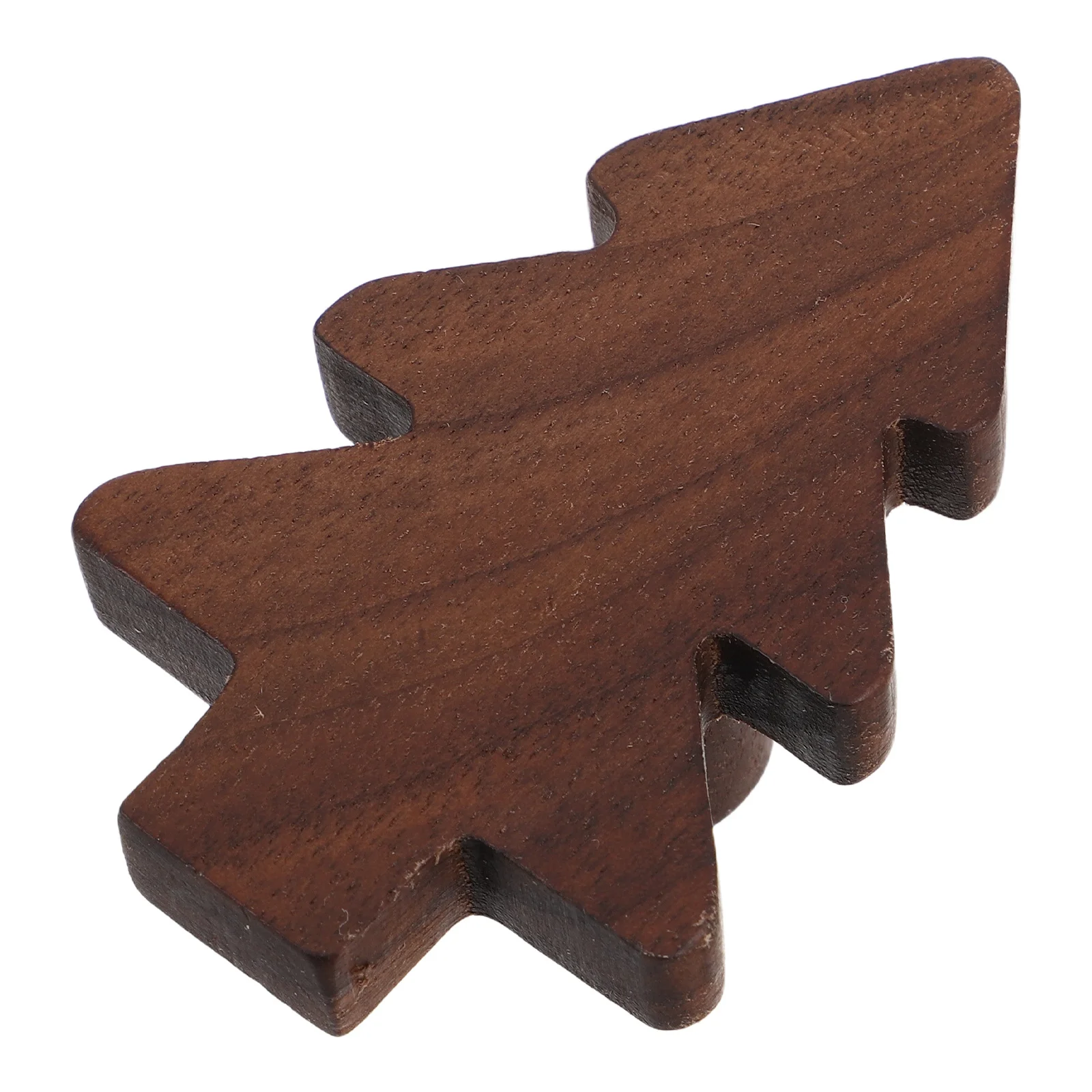 

3Pcs Christmas Tree Cabinet Knobs Natural Wood Decorative Wardrobe Handles Cute Dresser Pulls Holiday Furniture Drawer Hardware