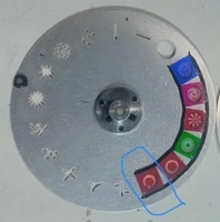 Gobo Wheel Color Panel Spot Beam Moving Head Lighting New Fix Gobo Wheel Beam