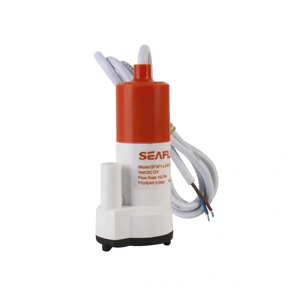 Мини-погружной насос низкого напряжения SEAFLO 12 В, трюмный насос 12/16 л/мин