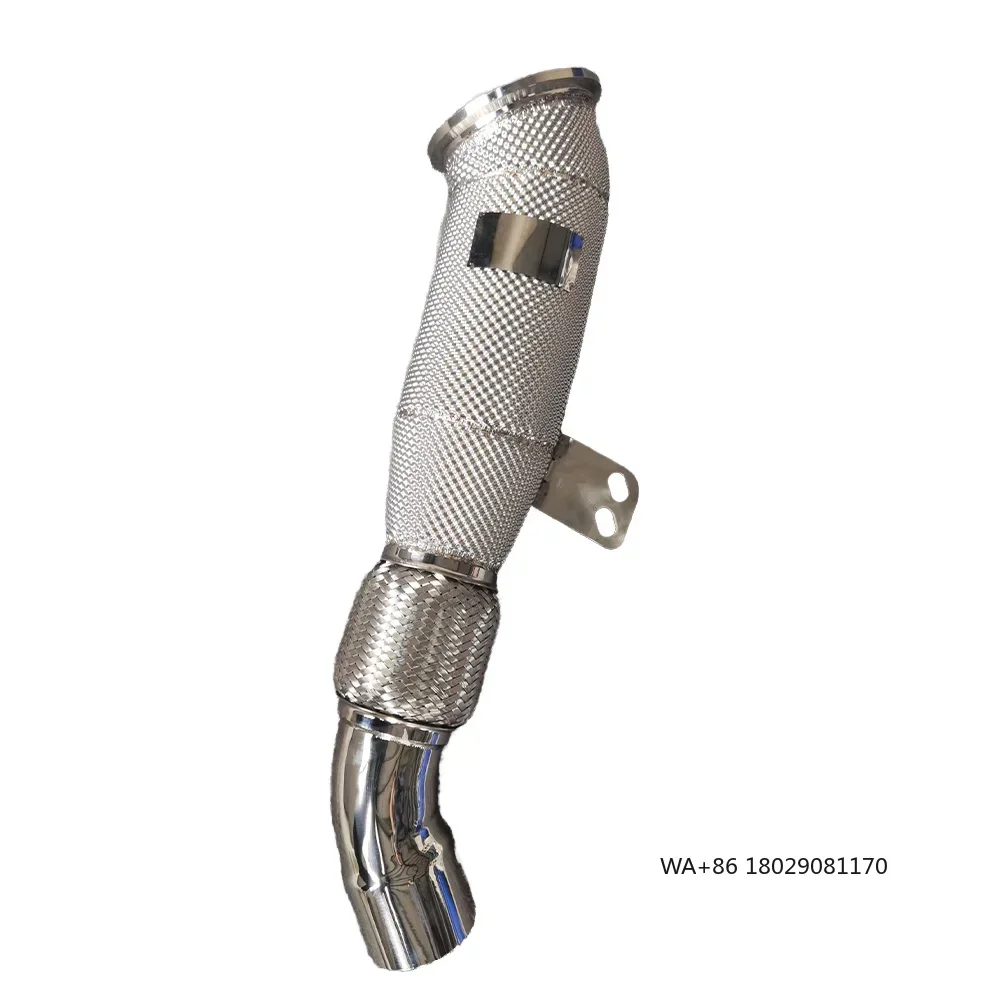 

Высокопроизводительная выхлопная труба (даунпайп) из нержавеющей стали для BMW 525/528/530 G30/G38 2.0T B48 2017-2022