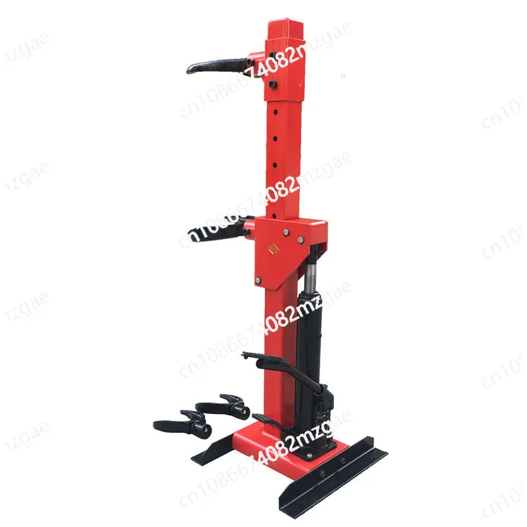 

Automobile shock absorber spring compressor, crescent hydraulic shock absorber spring disassembly and assembly machine