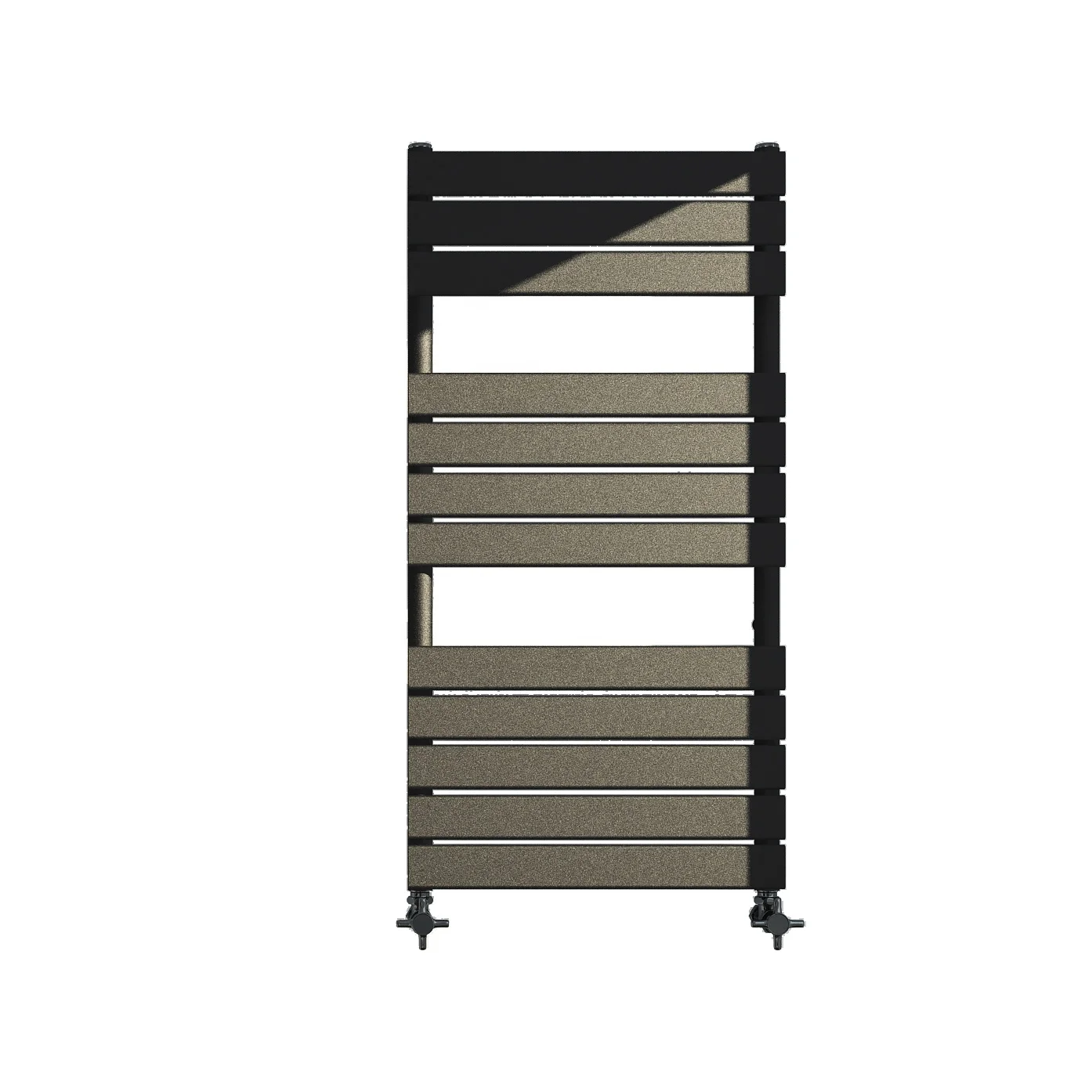 

HOT HOT HOT SUN-D2 Flat Tube Anthracite Towel Radiator, Bathroom Heated Towel Rail, Designer Radiator