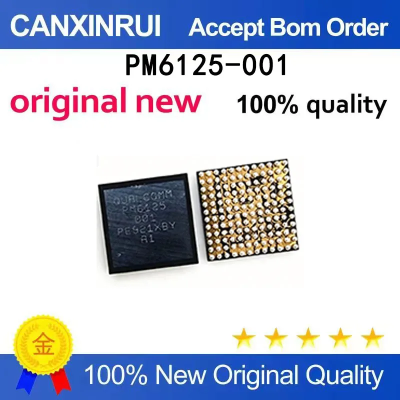 (5-100 pieces)Brand new original PM6125-001 PM6125 BGA mobile phone power chip IC