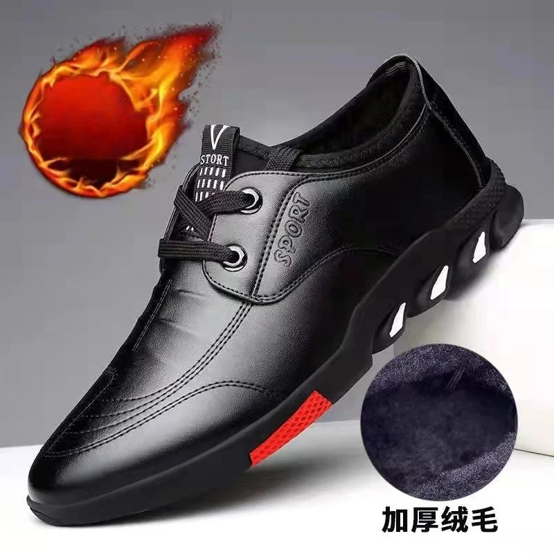 الرجال أحذية من الجلد عادية الربيع الرجال أحذية رياضية مريحة الانزلاق على أحذية عمل الذكور لينة عدم الانزلاق المتسكعون شقة Zapatos De Hombre