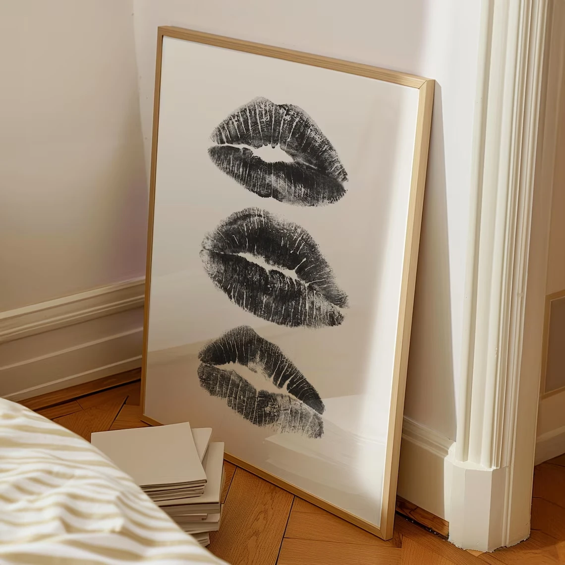 Billiards Black Eight Cheetah Lip Print Wall Art Prints Canvas Painting Poster Picture For Living Room Home Decor