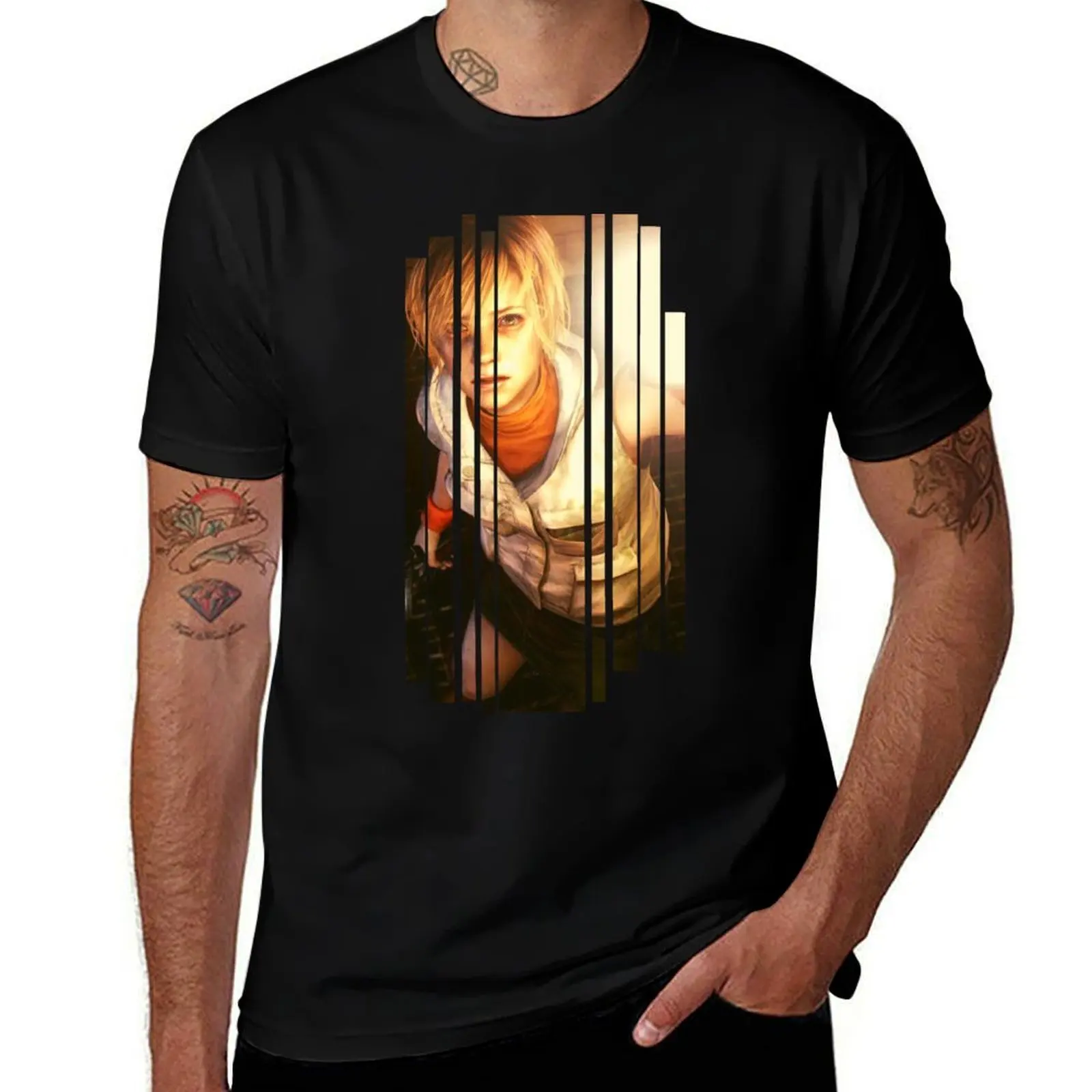 

Silent Hill 3 Heather Mason Fan Art T-Shirt t shirts for man graphic vintage cotton t shirt pack T-Shirt