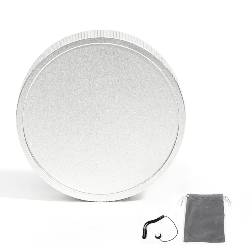 Stylish Aluminum Lens Caps for Camera Secure Lens Protections Accurate Fit Dustproof and Waterproof Lens Caps