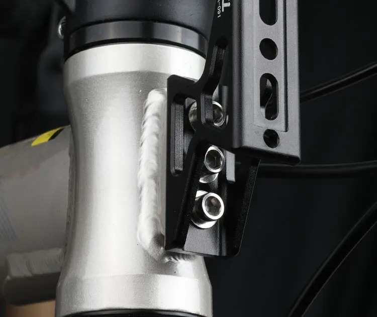 AXI Faltrad-Vordertasche Erhöhter Sockel Aluminiumlegierung Vorderradträger-Adapter Erhöhung für Dahon Brompton Faltrad – Detail 14