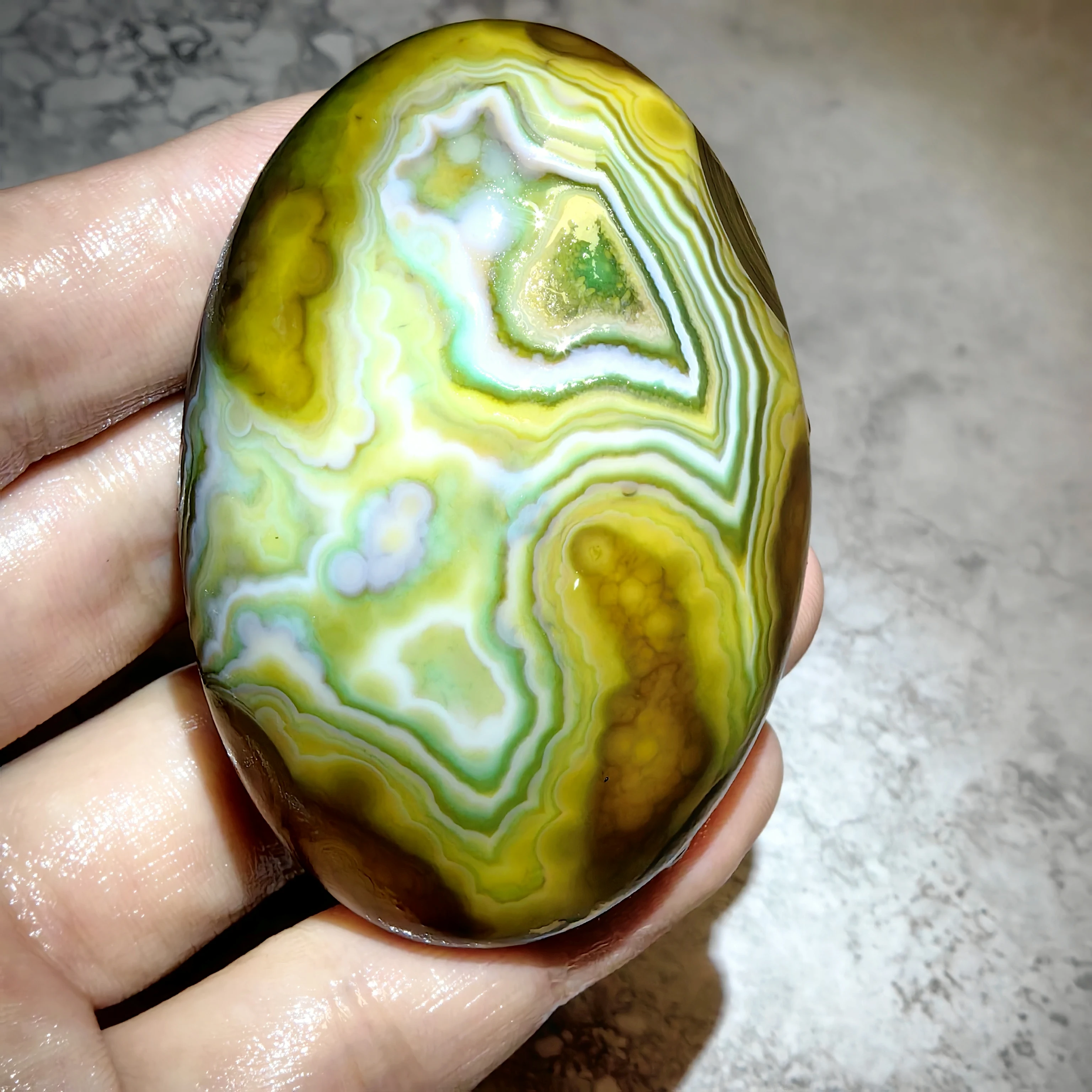 Pure Natural Divine Eyes Agate Rare Face Image Palm Stones Good Luck Reiki Healing Meditation DIY Jewelry Scene Decoration