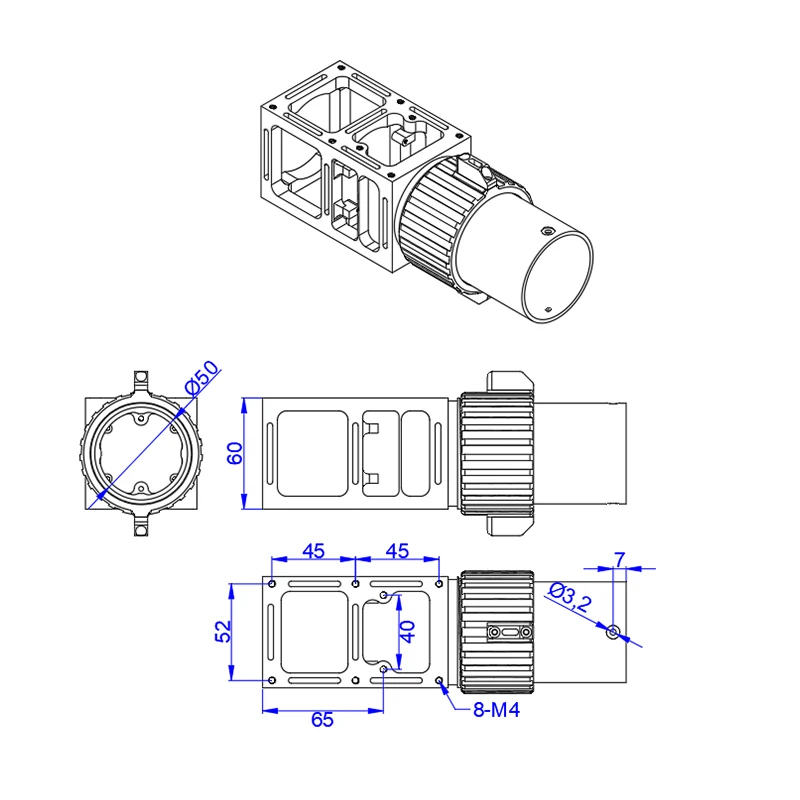 1 Stück RJX Pflanzenschutz Dro ne Arm 50 mm Stecker AS150U/AS120 Stecker Carbon Rohrschelle Klapprahmen Befestigungssitz