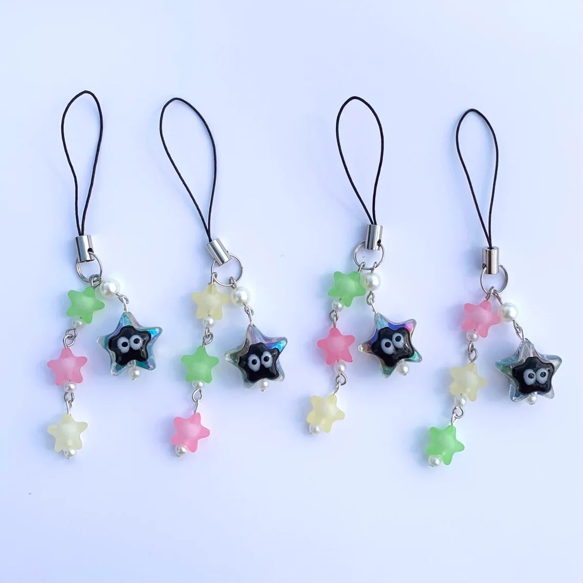 Soot Spirit phone charm,Handmade Y2K Jewelry Keychain