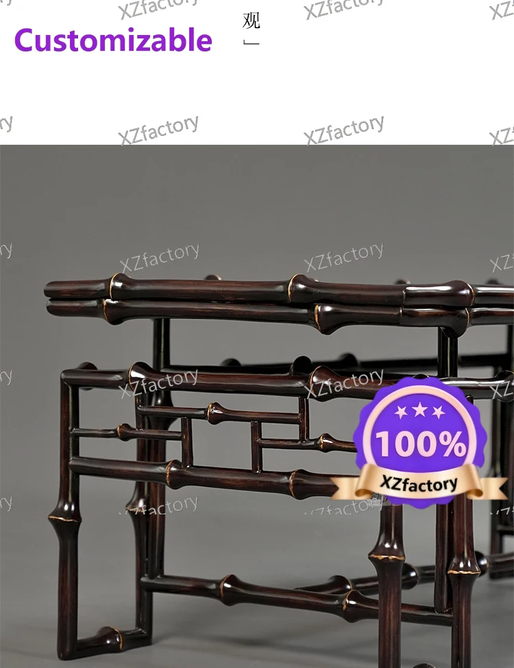 Factory Direct 2026 Top RatedMing and Qing Dynasties unk Bamboo  Room Study Desk Office Table