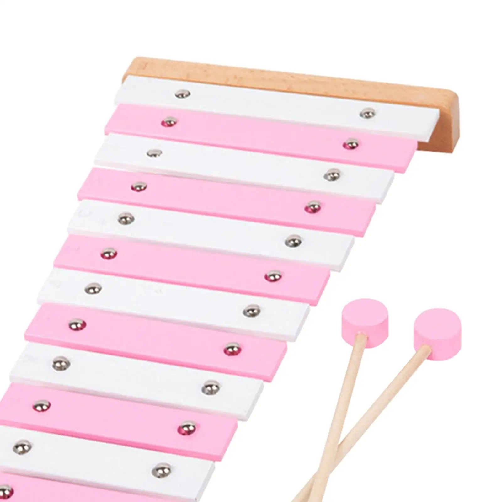 Premium 15-Note Xylophone Set for Children - Educational Music Toy with Wooden Base