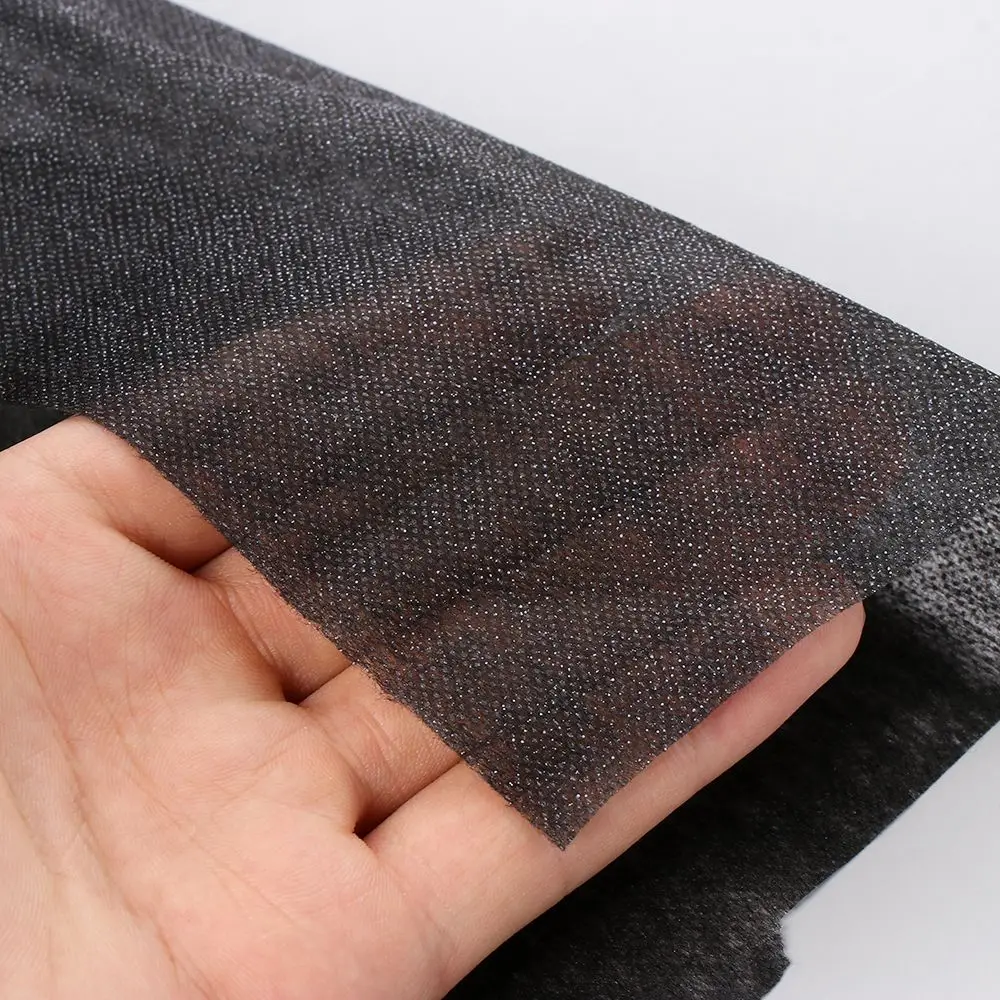 

20g/30g Polyester Clothing Accessories Lightweight Fusible Sewing Interlining Sewing Fabric Adhesive Lining Iron-On Interlining