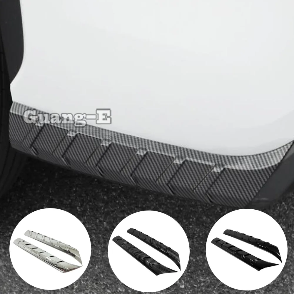 

Для Toyota Highlander Kluger 2020 2021 2022, боковой задний бампер, угловая накладка, защитная защита, хромированные внешние аксессуары для автомобиля, декор