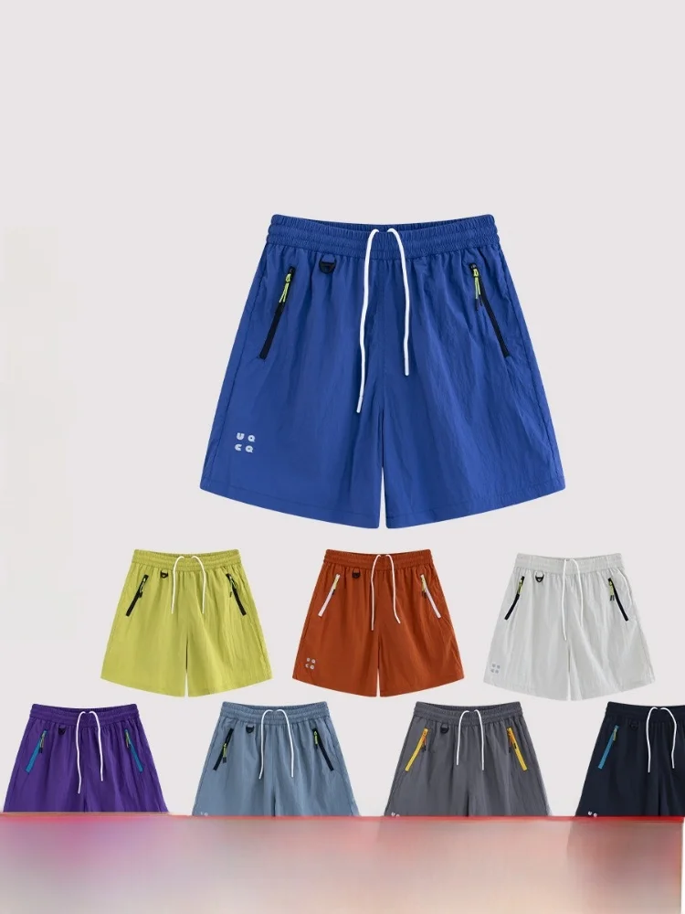 

Ultra-Thin Quick-Dry Breathable Outdoor Hiking Shorts Unisex Casual Sports Shorts Polyester Nylon Blend Couple's Shorts