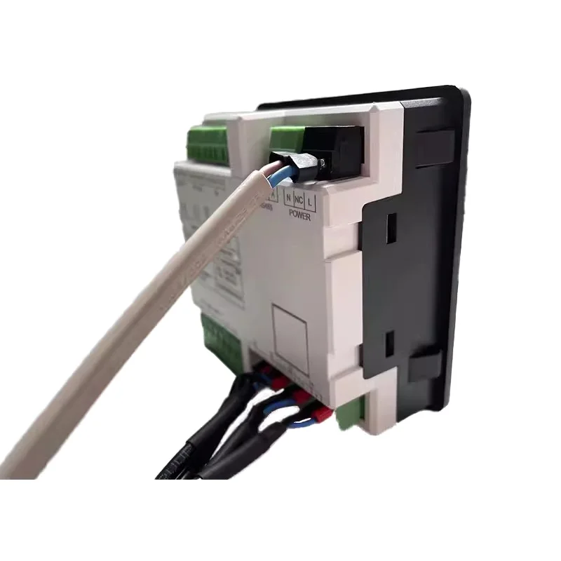 Misuratore di consumo energetico AC220V tipo di pannello misuratore di elettricità trifase multifunzionale con trasformatore di corrente 50A 100A