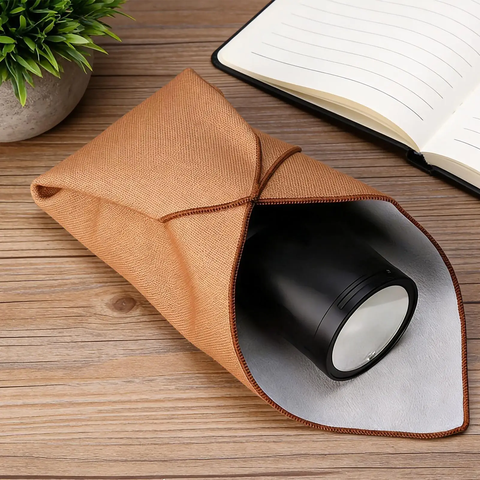 Camera Pouch 17.72X17.72In DSLR Cover Bag Thicken Protective Lens Camera Bag for Cosmetics Small Items Toiletries for Men Women