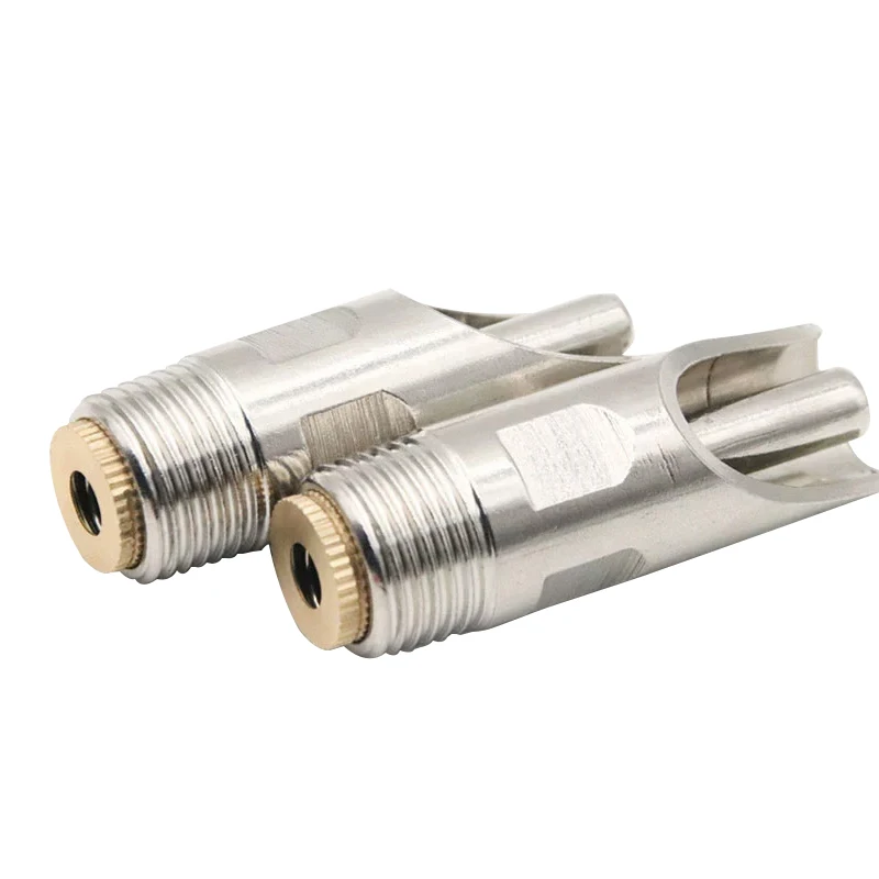 2/5/10 Pcs Verdicken Edelstahl Schwein Automatische Nippel Trinker Wasser Für Schwein Wasserhahn Schwein Wasser Mund Schwein landwirtschaft Ausrüstung – Detail 1