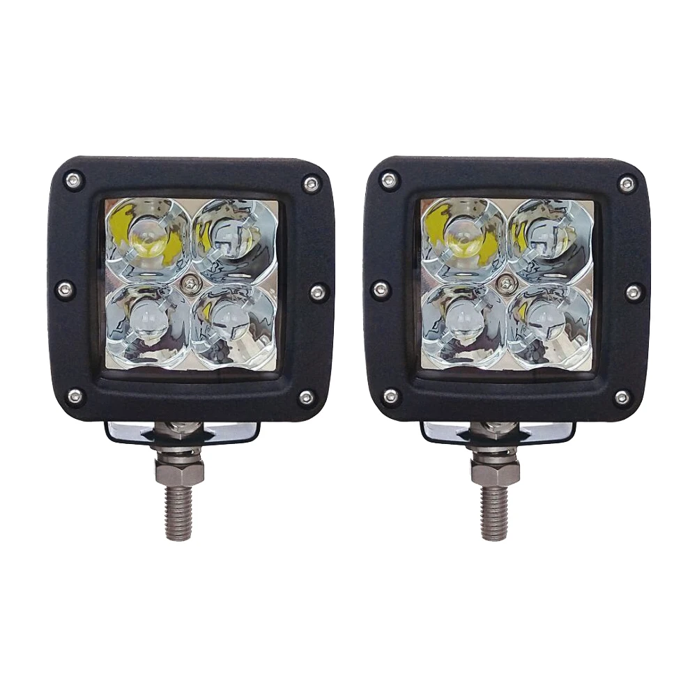 Aluminum Alloy Black A-pillar Led Light Bracket With Led Lights And Wire For Jeep For Wrangler JL 2018+ JL1109