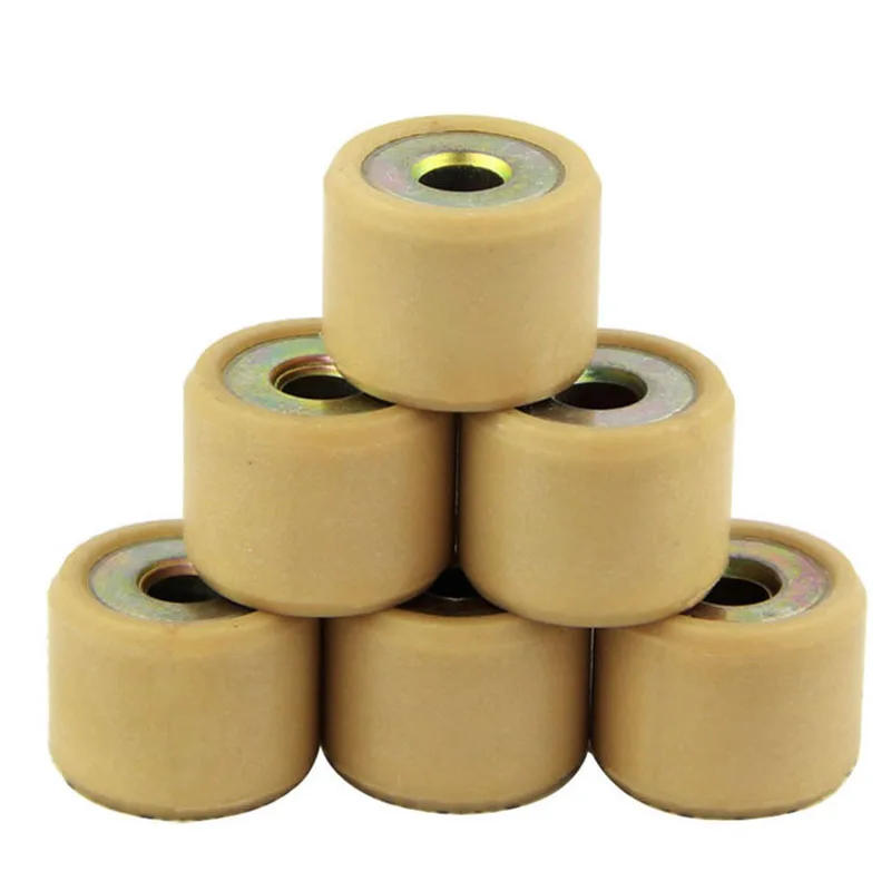 Zestaw 6 sztuk wałków wariatora 16mm x 13mm 16X13 18x14 dla 139QMB 50cc 125 150cc GY6 części motocyklowe do skuterów