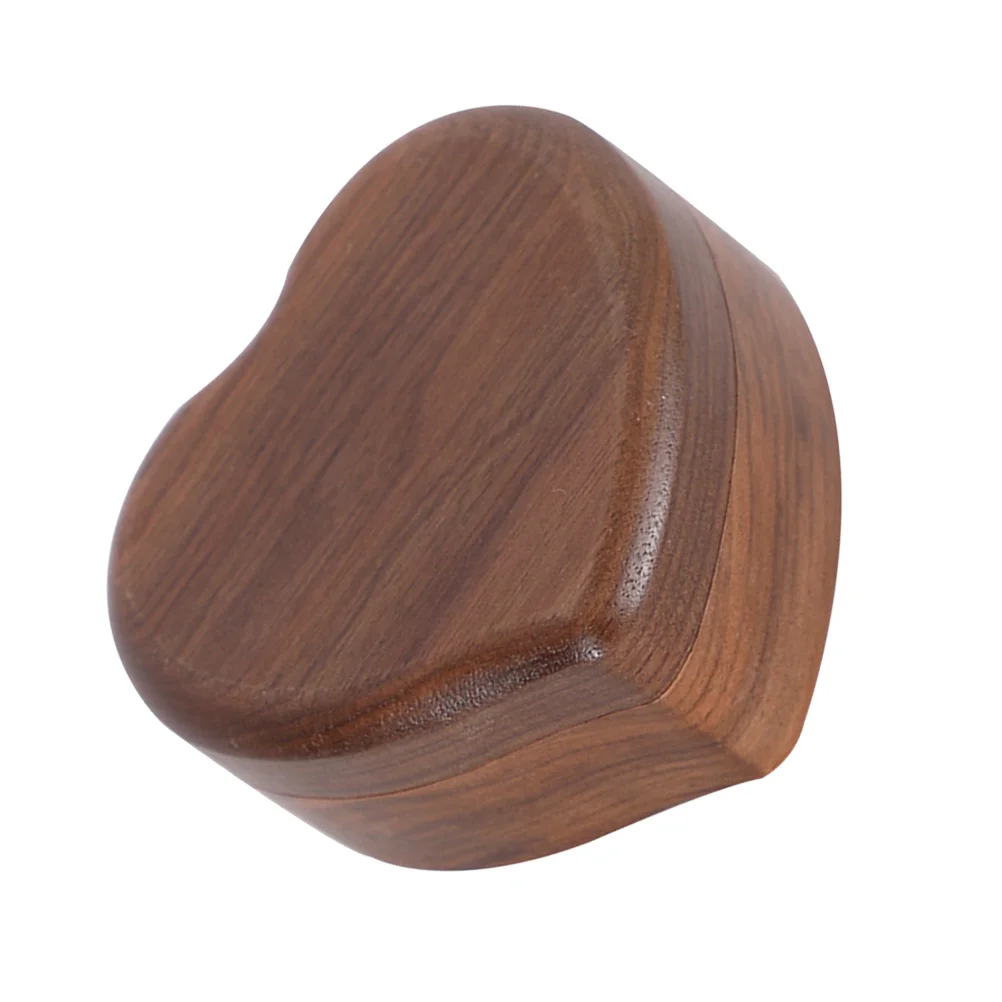 

Exquisite Heart Shaped Wooden Musical Box Vintage Style Wind Up Mechanism Melody Gift for Anniversary Wedding Mother's Day