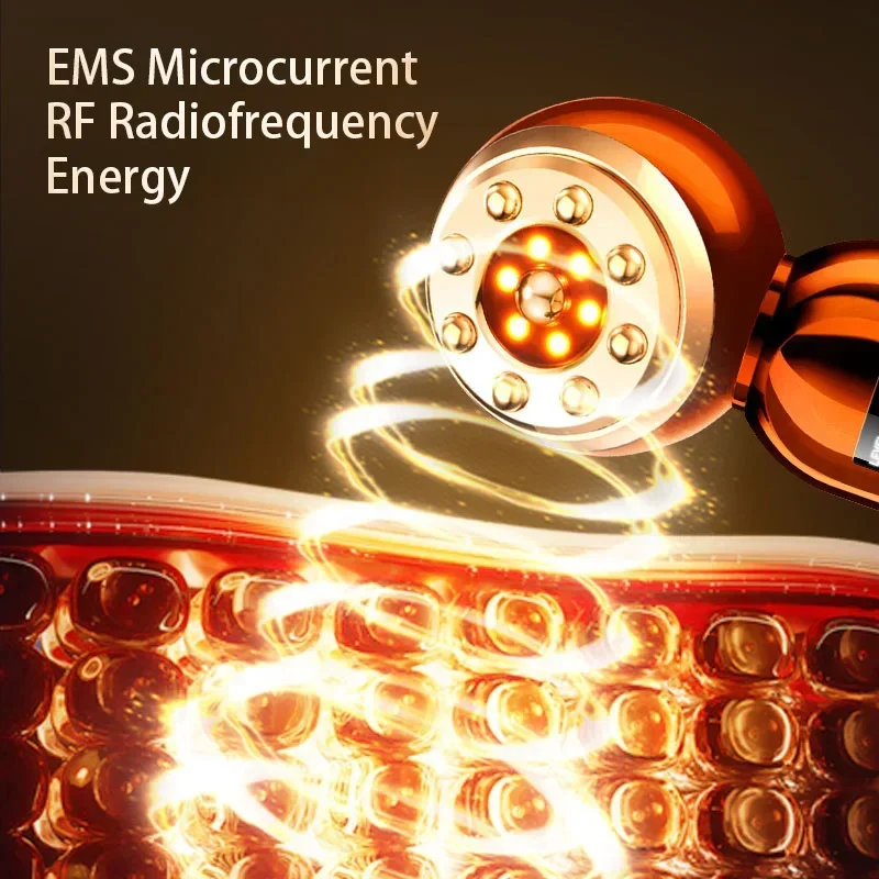 เครื่องนวดยกกระชับใบหน้า HIFU EMS เครื่องอัลตราซาวนด์ซ่อมไมโครกระแสยกกระชับใบหน้ากำจัดริ้วรอย LED โฟตอนเครื่องมือดูแลผิวหน้า