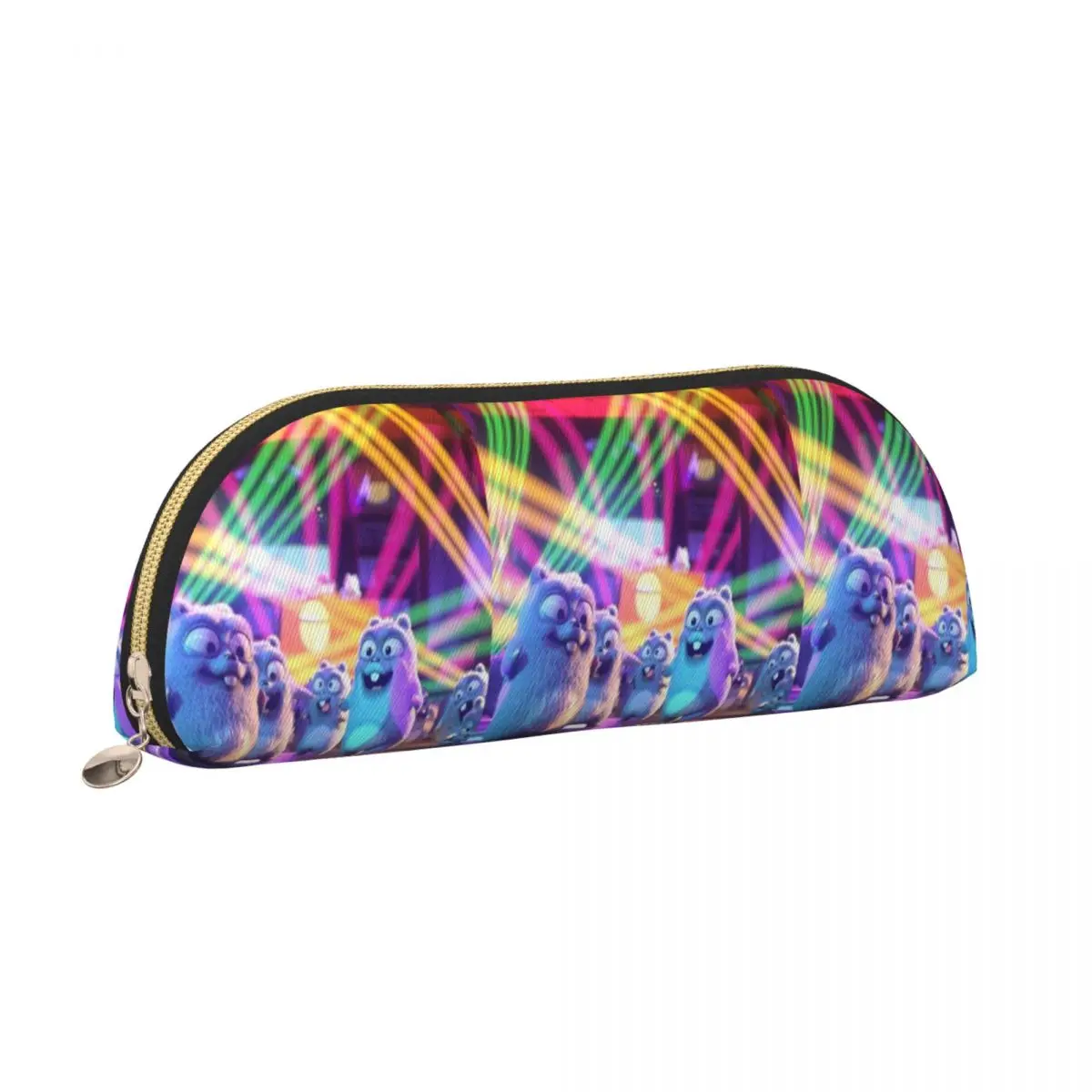 Grizzy And The Lemmings مقلمة حامل قلم تخزين القرطاسية لوازم تخزين كبيرة صندوق القلم حقيبة أقلام رصاص لهدايا الأطفال