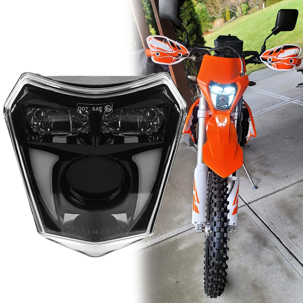 

Dirtbike LED Headlight for KTM 690 SMC R 690 Enduro R 2019 2020 2021 2022 2023 2024 Pit Bike Motocross Head Light Accessories